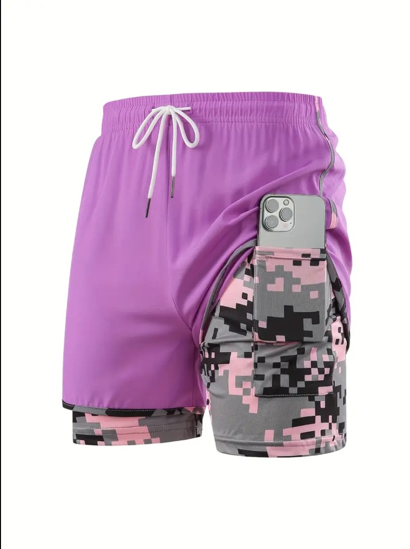 Short Camuflado con Bolsillo