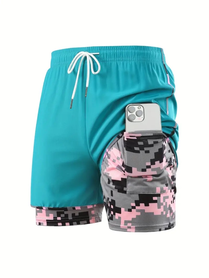 Short Camuflado Aqua